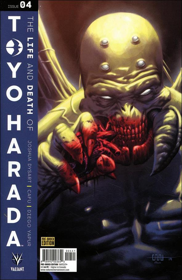 Life and Death of Toyo Harada issue 4-D Cafu Pre-Order Cover