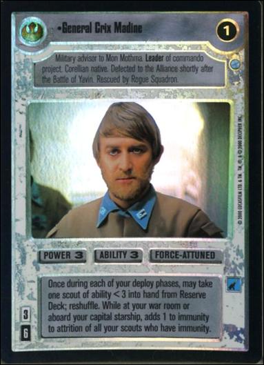 Star Wars: Reflections II: Expanding the Galaxy (Base Set) card 98 General Crix Madine