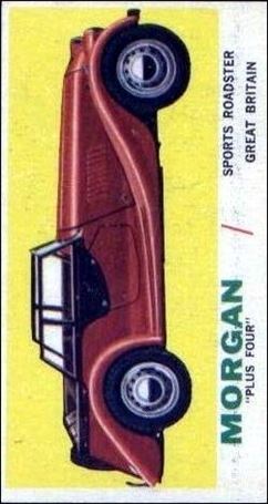 Sports Cars (1961) (Base Set) card 17 Morgan 