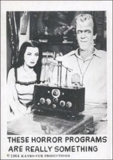 Munsters (Base Set) card 10 These Horror Programs are Really Something