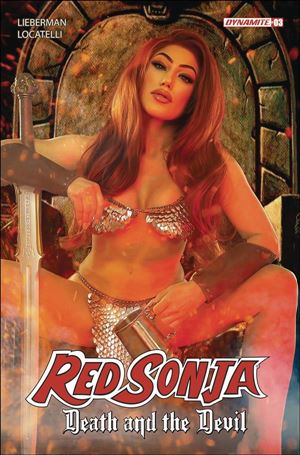 Red Sonja: Death and the Devil issue 3-D Photo Cover