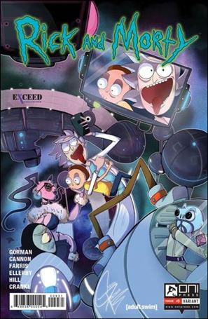 Rick and Morty (2015) issue 9-C Giahna Pantano Exceed Exclusives Cover