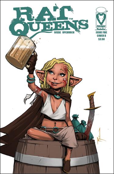 Rat Queens (2013) issue 5-B Betty Character Cover