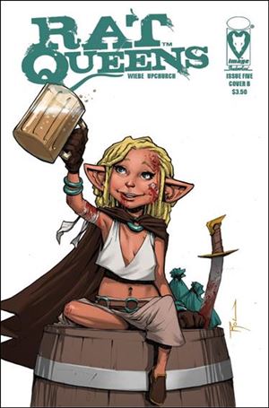 Rat Queens (2013) issue 5-B Betty Character Cover