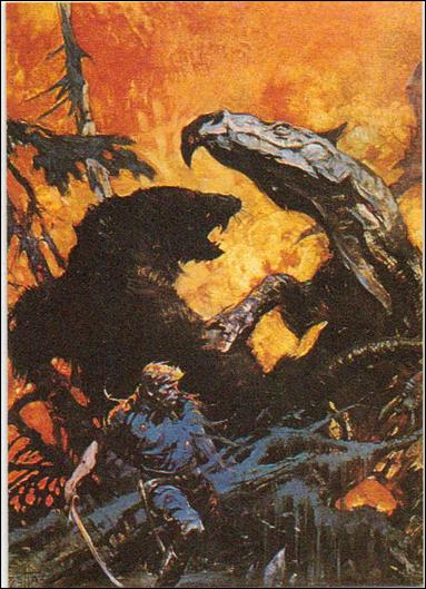 Frazetta (Base Set) card 33 Gulliver of Mars