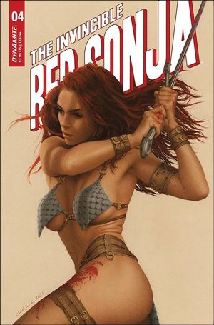 Invincible Red Sonja issue 4-C Celina Cover