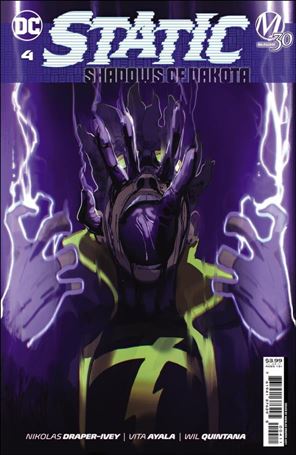 Static: Shadows of Dakota issue 4 Nikolas Draper-Ivey Cover