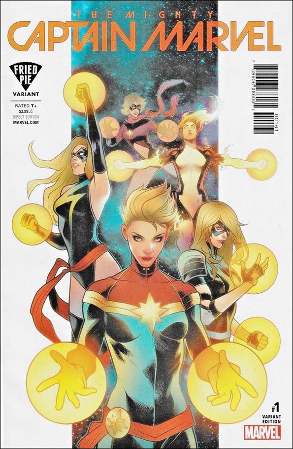 Mighty Captain Marvel issue 1-G Elizabeth Torque Fried Pie Cover