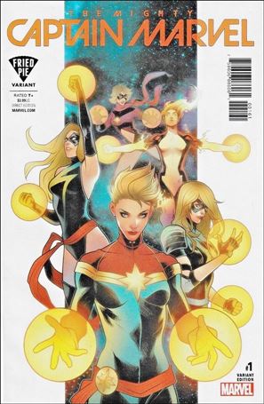 Mighty Captain Marvel issue 1-G Elizabeth Torque Fried Pie Cover