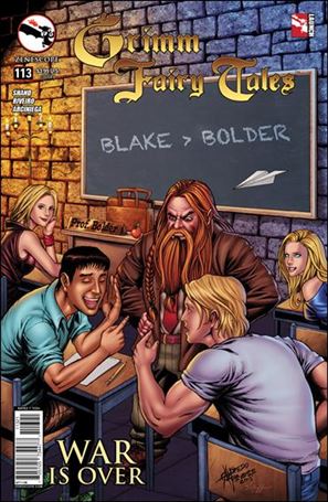 Grimm Fairy Tales (2005) issue 113-B Alfredo Reyes Cover