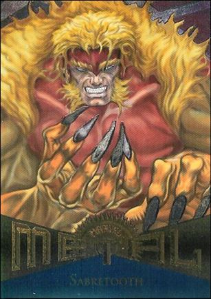 Marvel Metal (Base Set) card 115 Sabretooth
