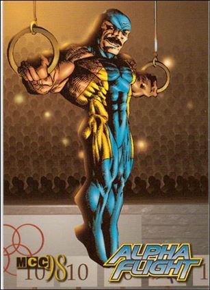 Marvel Creators Collection '98 (Base Set) card 68 Alpha Flight: Puck
