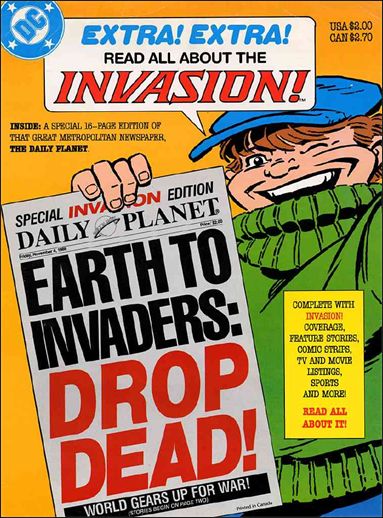 Daily Planet Invasion! Extra issue 1