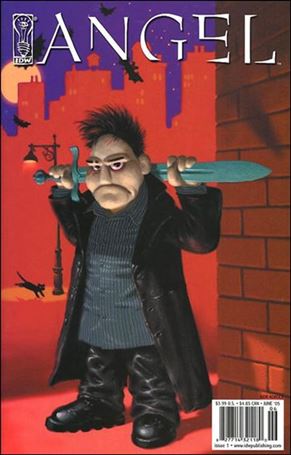 Angel: The Curse issue 1-D Igor Kordey Cover
