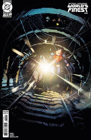 Batman/Superman: World's Finest issue 39-C Adrián Gutiérrez Cardstock Cover