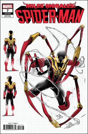 Miles Morales: Spider-Man (2022) issue 7-D Federico Vicentini 1:10 Design Cover