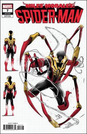 Miles Morales: Spider-Man (2022) issue 7-D Federico Vicentini 1:10 Design Cover