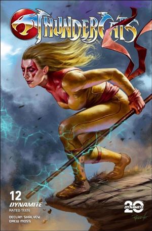 Thundercats (2024) issue 12-G Lucio Parrillo Foil Cardstock Cover