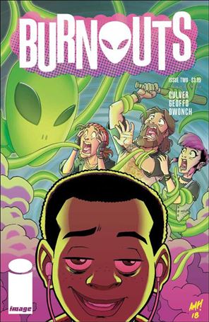 Burnouts issue 2-C Tony Fleecs Cover