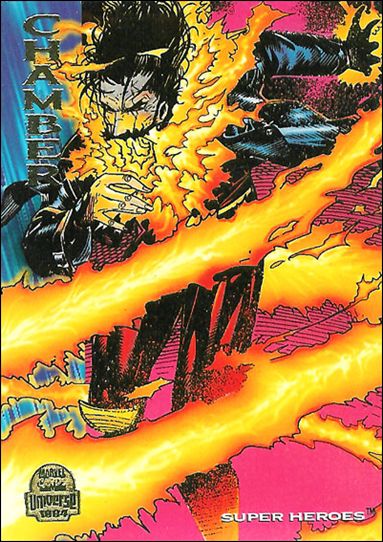 Marvel Universe: Series 5 (Base Set) card 95 Chamber