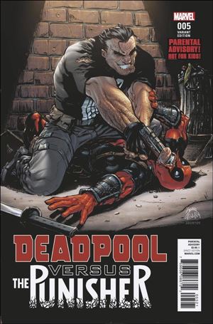 Deadpool vs the Punisher issue 5-B Ryan Stegman Cover
