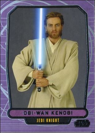 Star Wars Galactic Files (Base Set) card 33 Obi-Wan Kenobi Jedi Knight