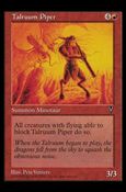 Magic the Gathering: Visions (Base Set) card 98 Talruum Piper