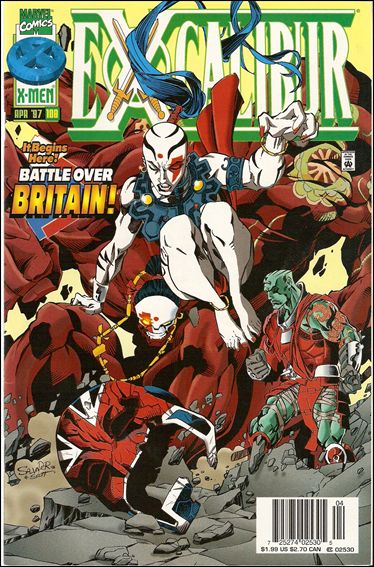 Excalibur (1988) issue 108-B Newsstand Edition / Price Variant