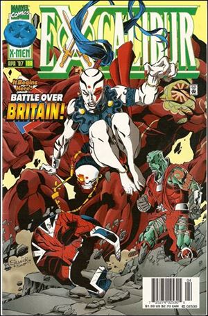 Excalibur (1988) issue 108-B Newsstand Edition / Price Variant