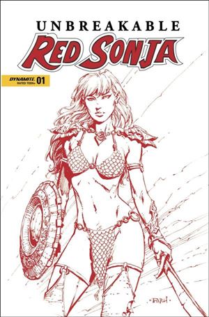 Unbreakable Red Sonja issue 1-R David Finch 