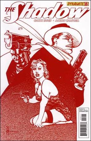 Shadow (2012) issue 6-E Howard Chaykin Blood Red Cover