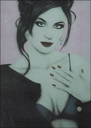 Jennifer Janesko Premier Pinups (Base Set) card 2 Evening