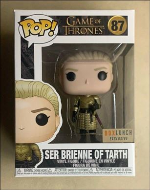 POP! Game of Thrones figure 87 Ser Brienne of Tarth