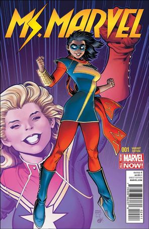 Ms. Marvel (2014)  issue 1-B Arthur Adams 1:50 Cover