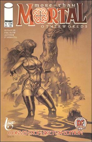 More Than Mortal: Otherworlds issue 1-D DF Convention Sketch Edition