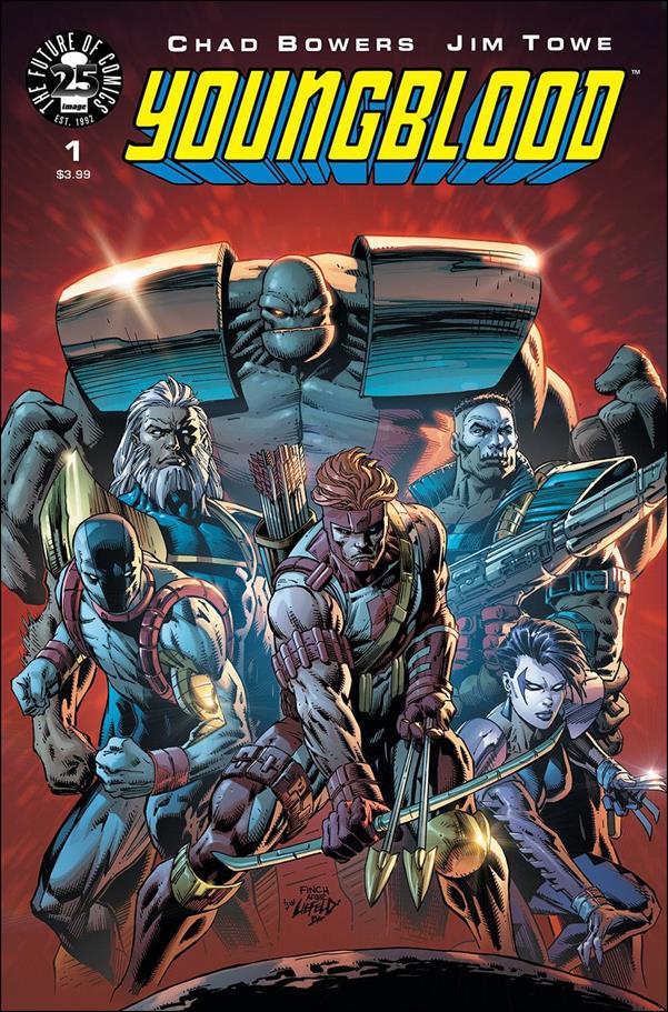 Youngblood (2017) issue 1-C David Finch Cover