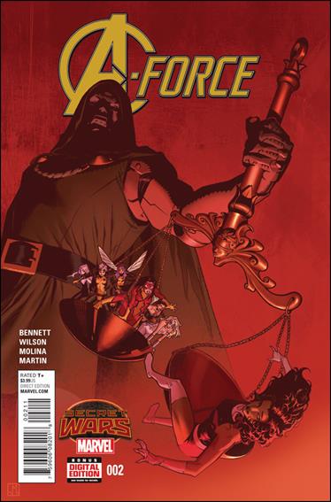 A-Force (2015) issue 2 Jorge Molina Cover