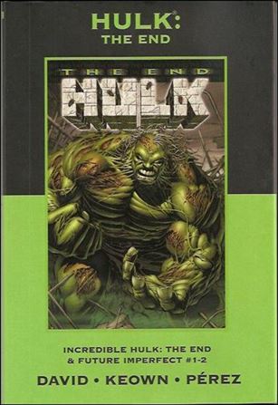 Hulk: The End issue nn-B Marvel Premiere Classic Dust Jacket Vol 8 1/1917