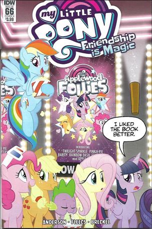 My Little Pony: Friendship is Magic issue 66 Tony Fleecs Cover