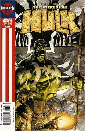 Incredible Hulk (2000)  issue 83-B Black & White Background Cover