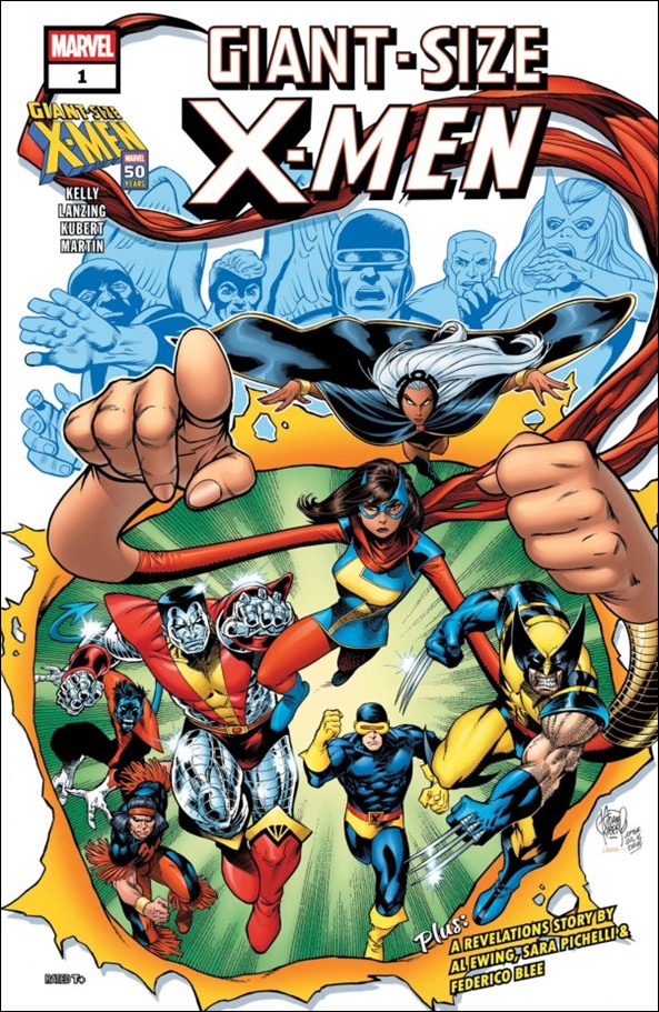 Giant-Size X-Men (2025) issue 1 Adam Kubert Cover