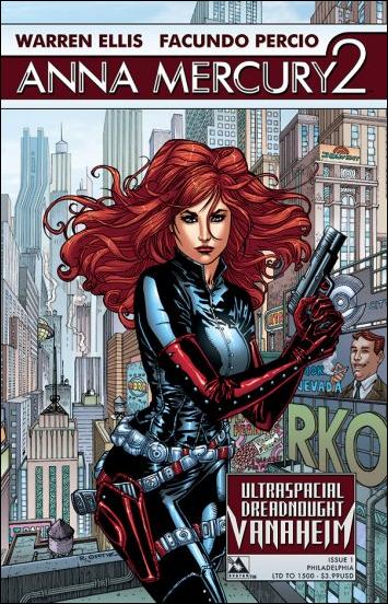 Anna Mercury 2 issue 1-F Wizard World Philadelphia Cover 1/1500