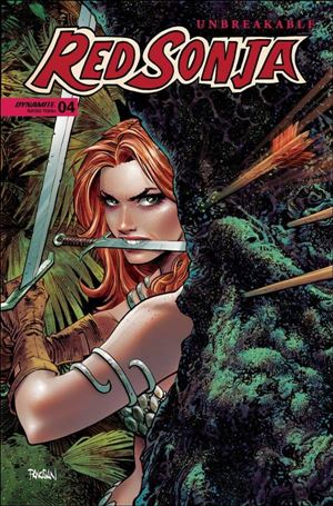 Unbreakable Red Sonja issue 4-F Dan Panosian 1:10 Cover