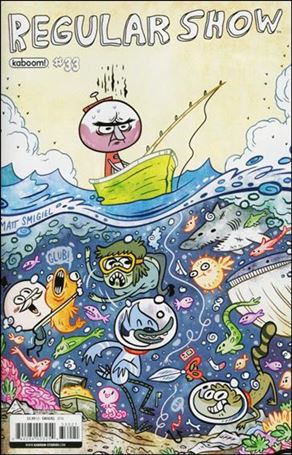 Regular Show issue 33-B Matthew Smigiel Subscription Cover
