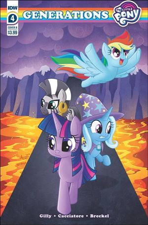 My Little Pony: Generations issue 4-B Agnes Garbowska Cover