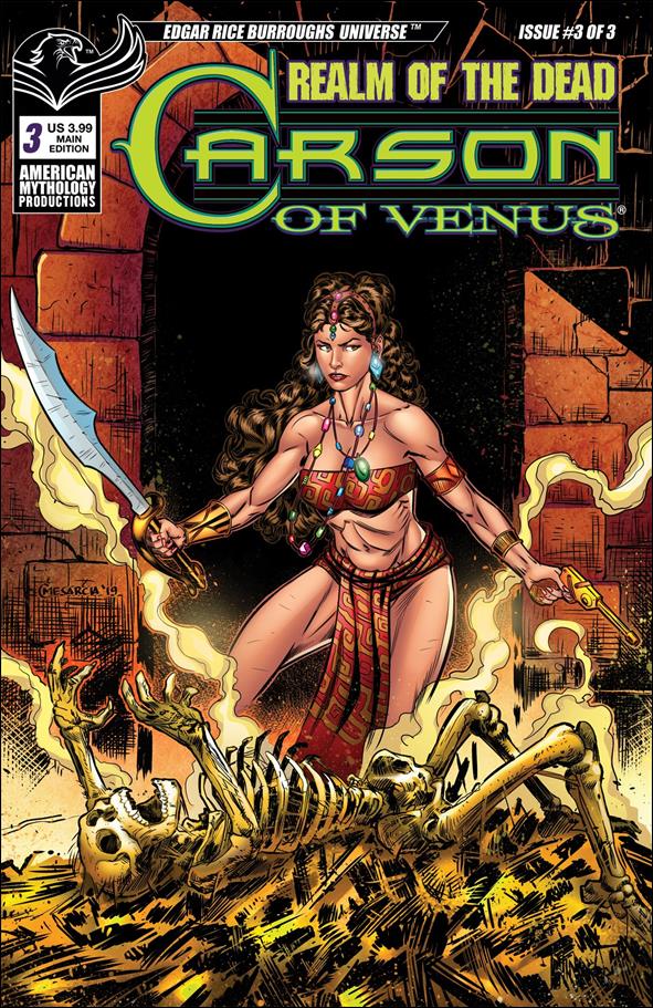 Carson of Venus: Realm of the Dead issue 3 Standard Cover