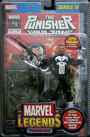 Marvel Legends (Series 4) figure 5 Punisher (Black Belt & Pockets)