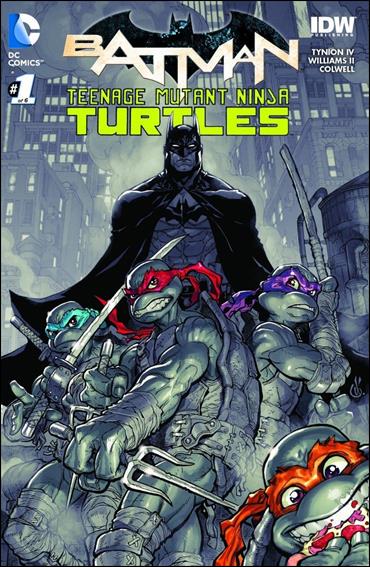 Batman/Teenage Mutant Ninja Turtles issue 1-MH Carlos D'Anda Comickaze Black & White Cover
