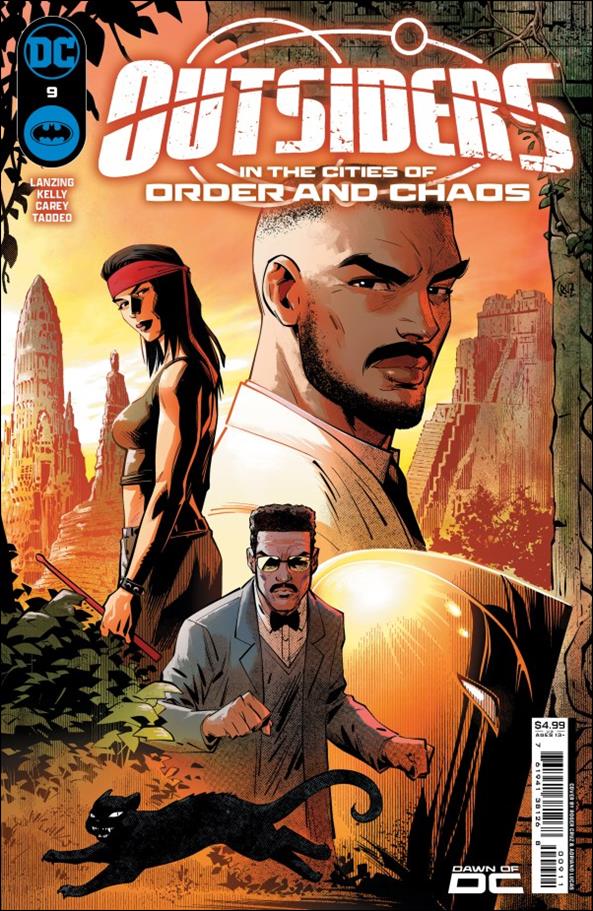Outsiders (2023) issue 9 Roger Cruz Cover