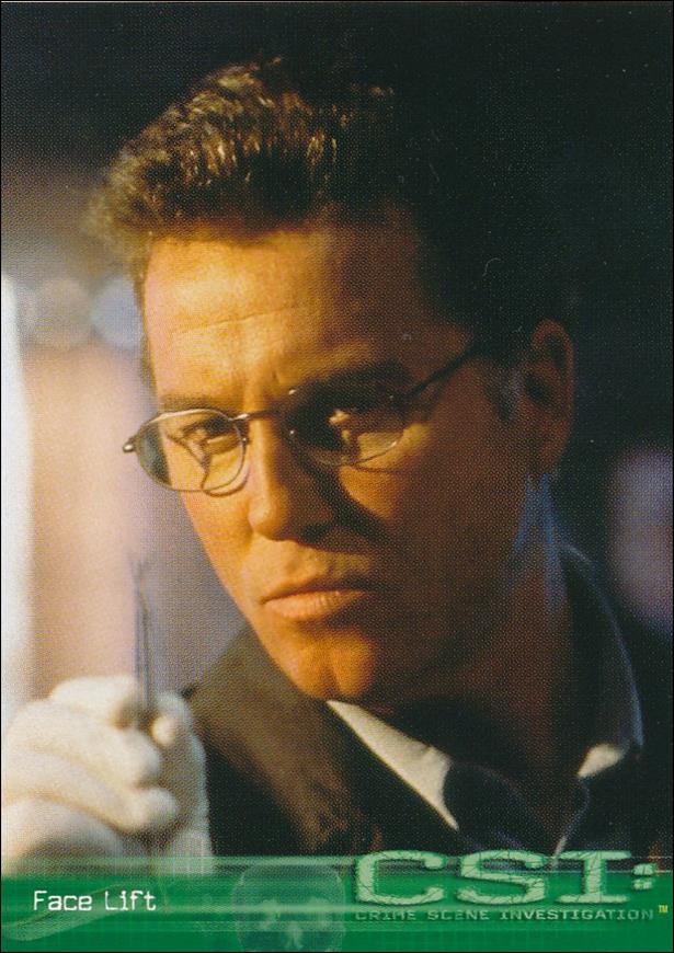 CSI: Crime Scene Investigation - Series One (Base Set) card 17 Face Lift